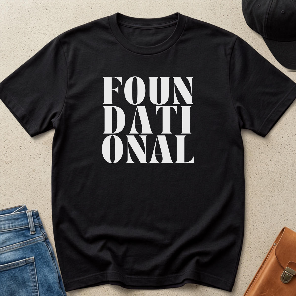 'Foundational' Graphic T‑Shirt