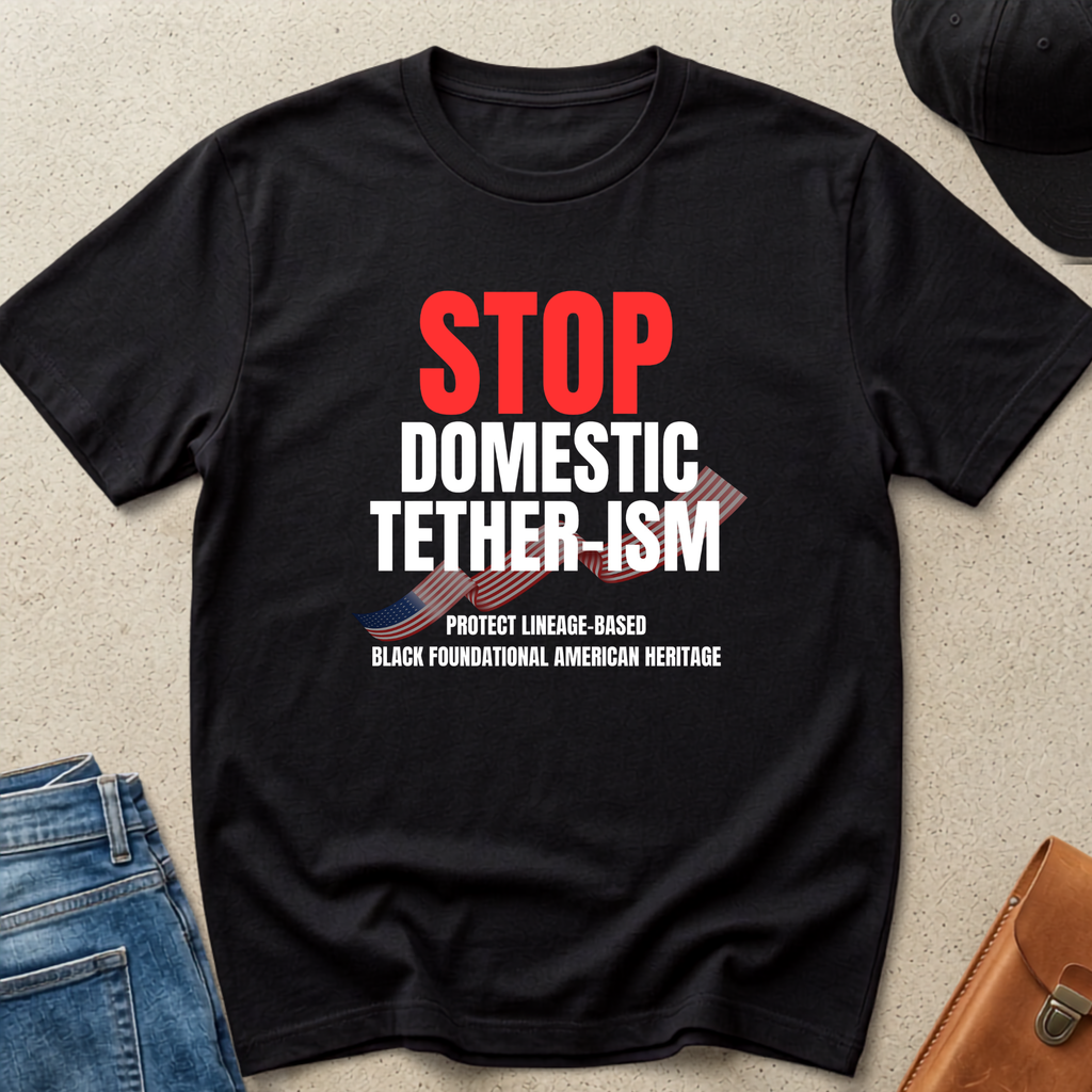 Stop Domestic Tether-ism T-Shirt