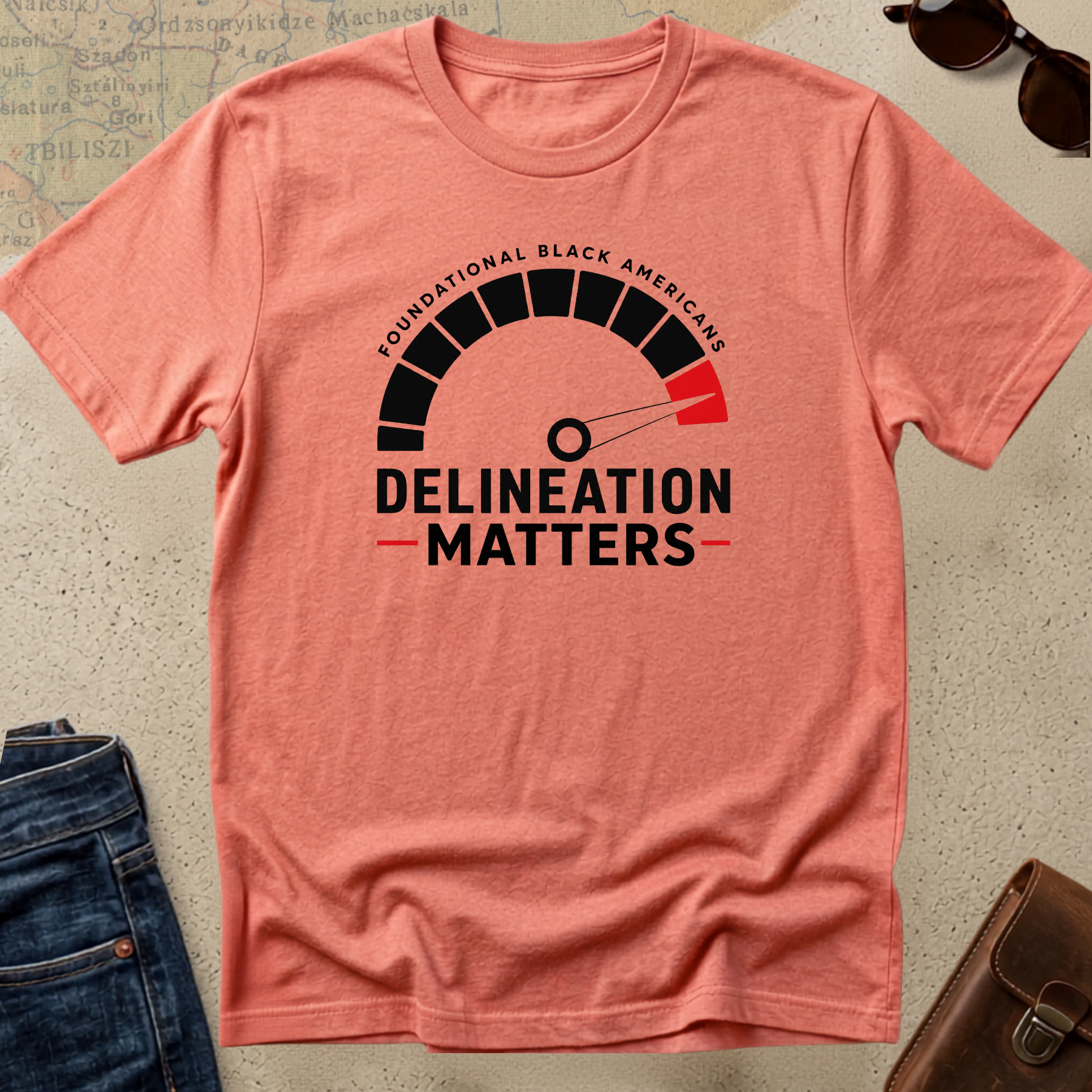 Delineation Matters T-Shirt — Foundational Black Americans Graphic Tee