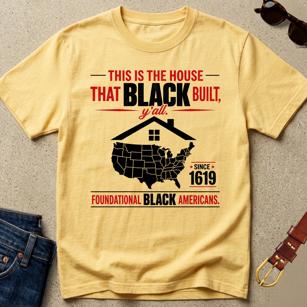 House Black Built Graphic Tee