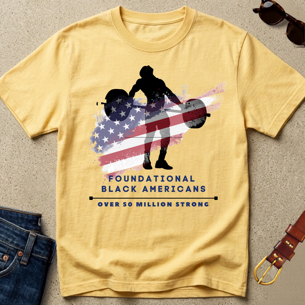 Weight Lifter American T-Shirt - FBA shirt
