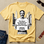 "The Doors We Opened" Statement T-Shirt - Foundational Black American Tee