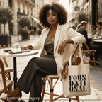 'Foundational' Tote Bag - Cotton Canvas Tote