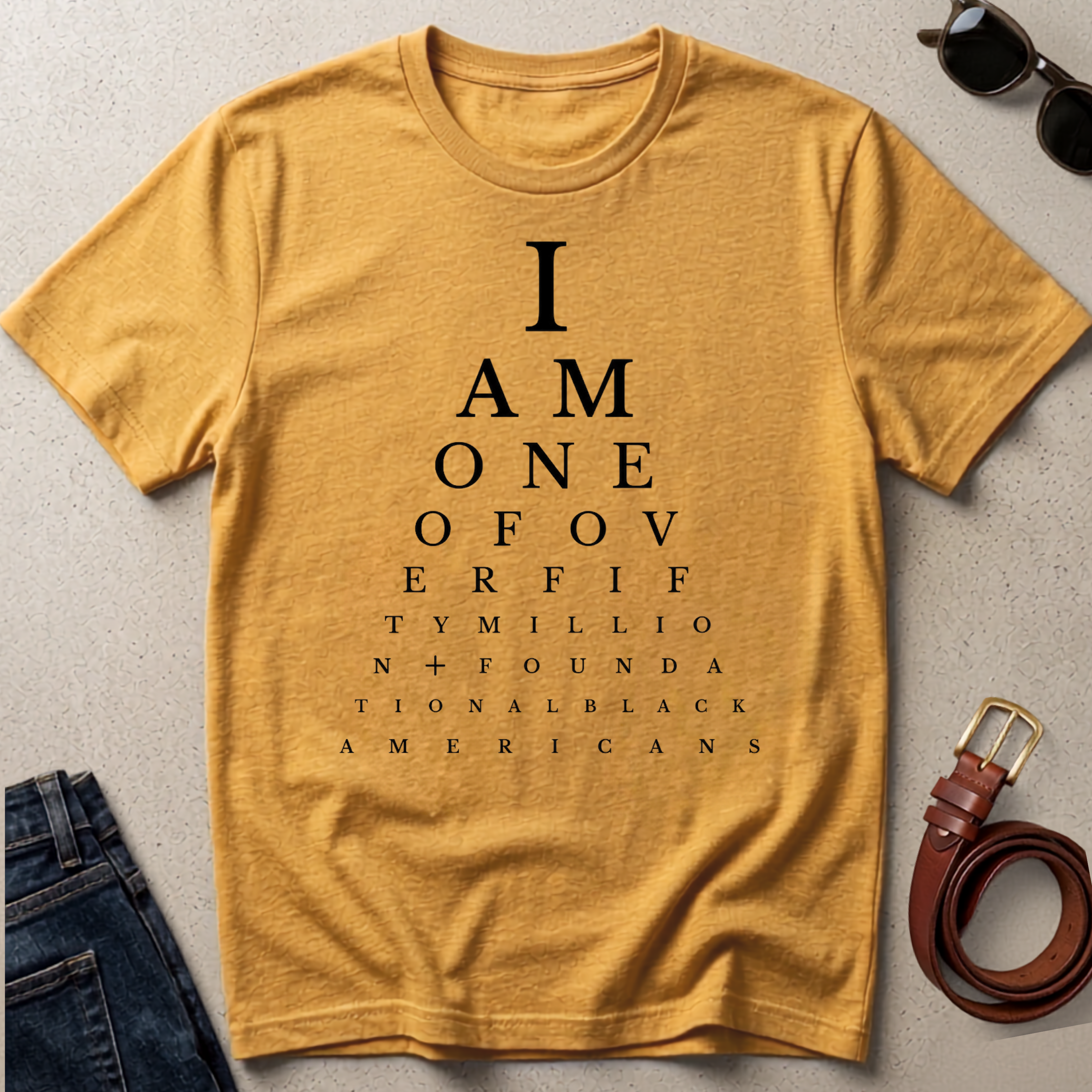 Eye Chart 'I Am One of O' T-Shirt — Optical Graphic Tee