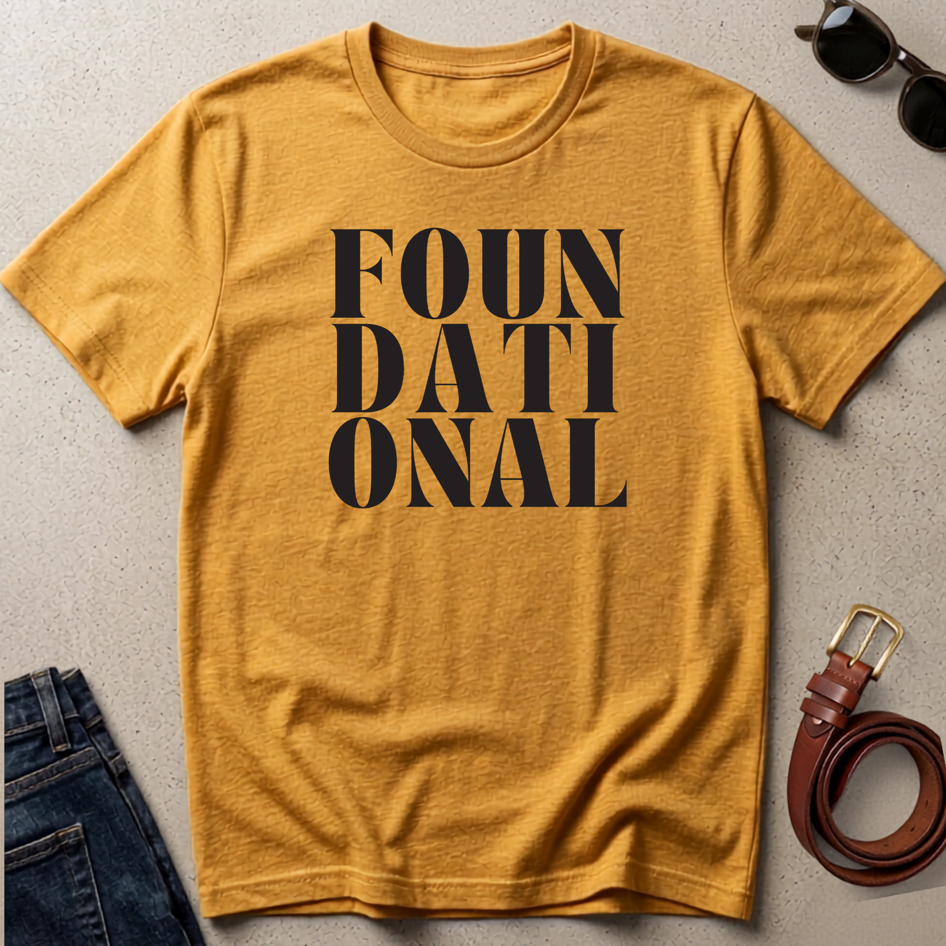 'Foundational' Graphic T‑Shirt