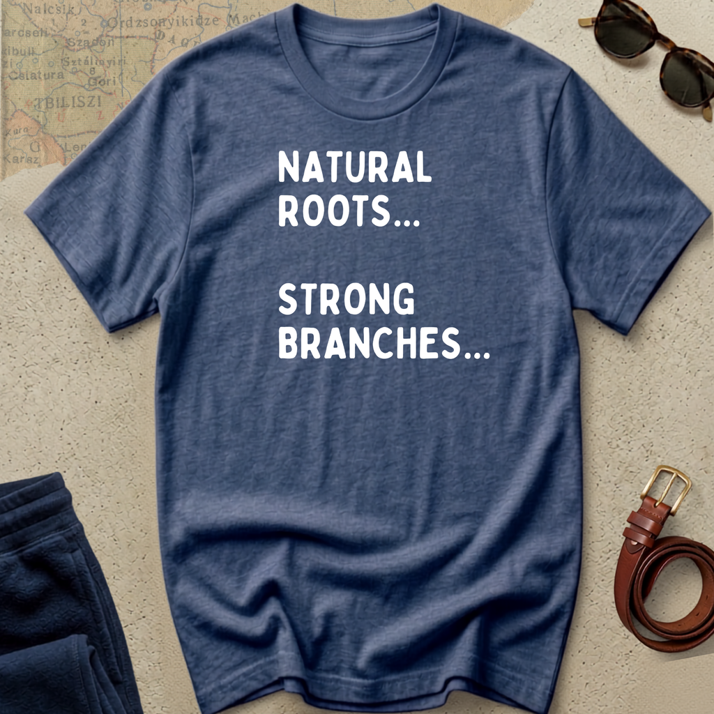 "Natural Roots... Strong Branches" T-Shirt