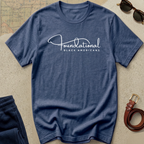 Foundational Black American Script Tee