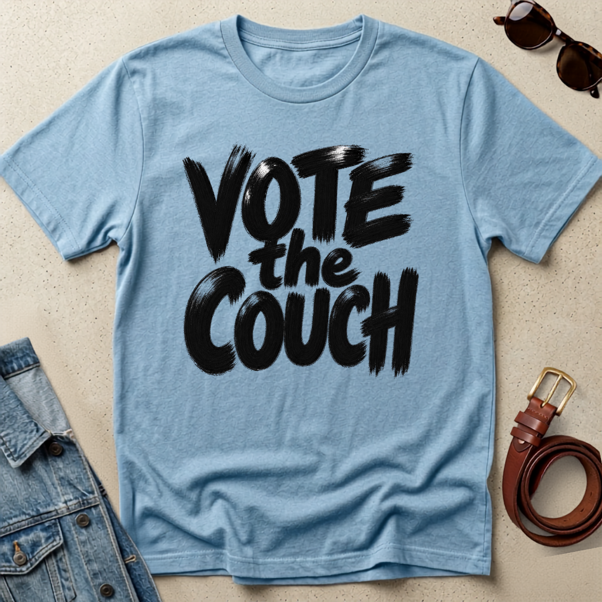 Vote the Couch T-Shirt — Funny Political Tee