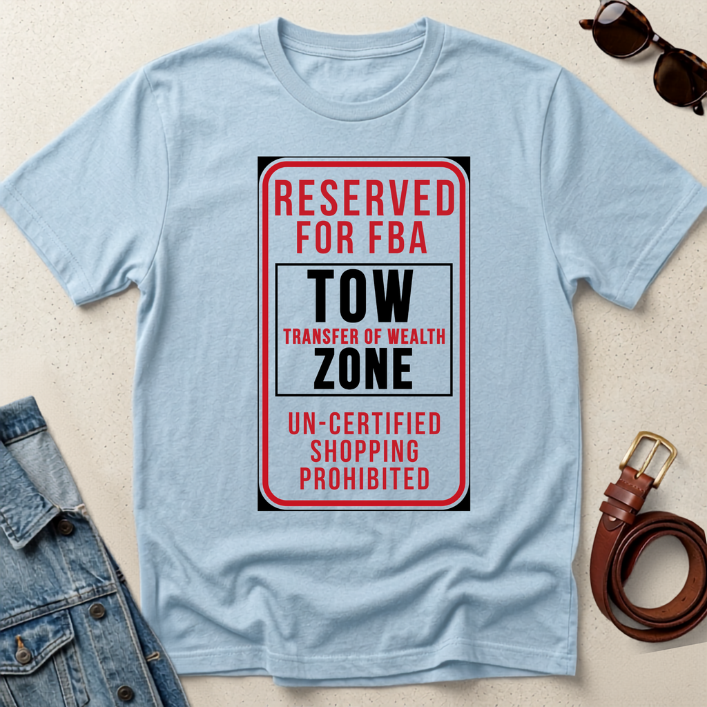 "Transfer of Wealth Zone" Statement Tee