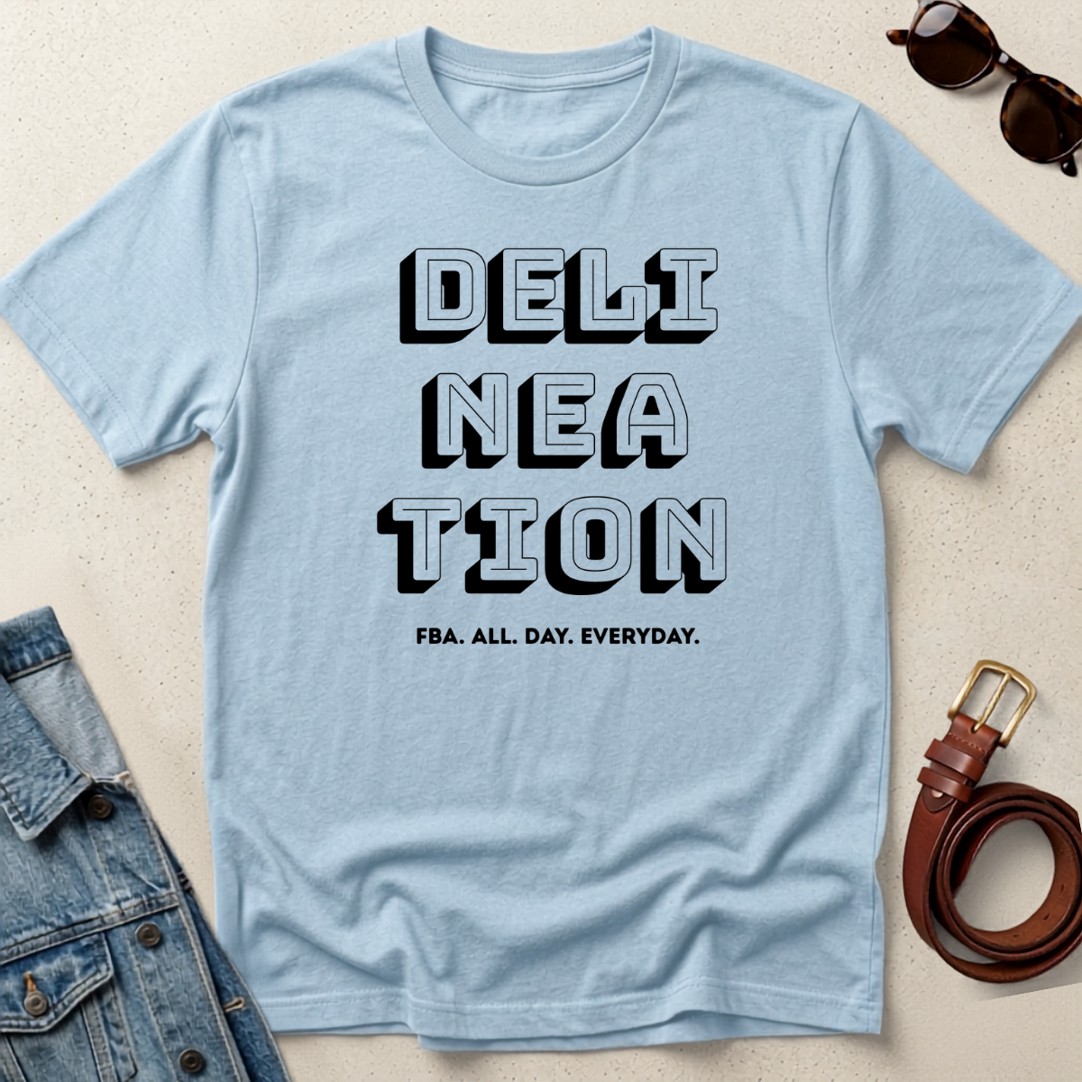 Delineation Graphic Tee.