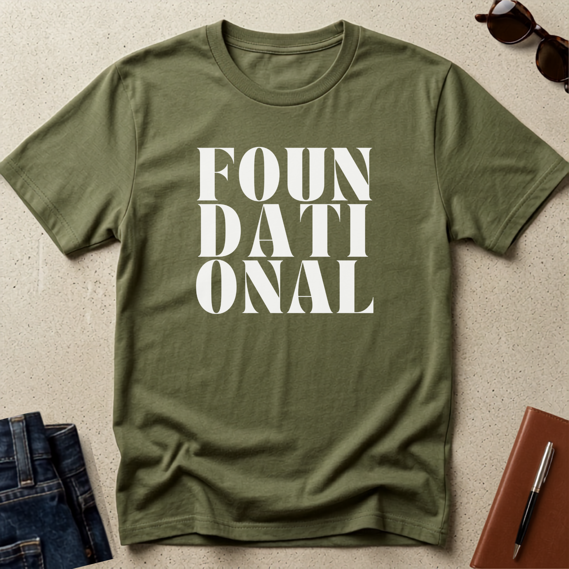 'Foundational' Graphic T‑Shirt