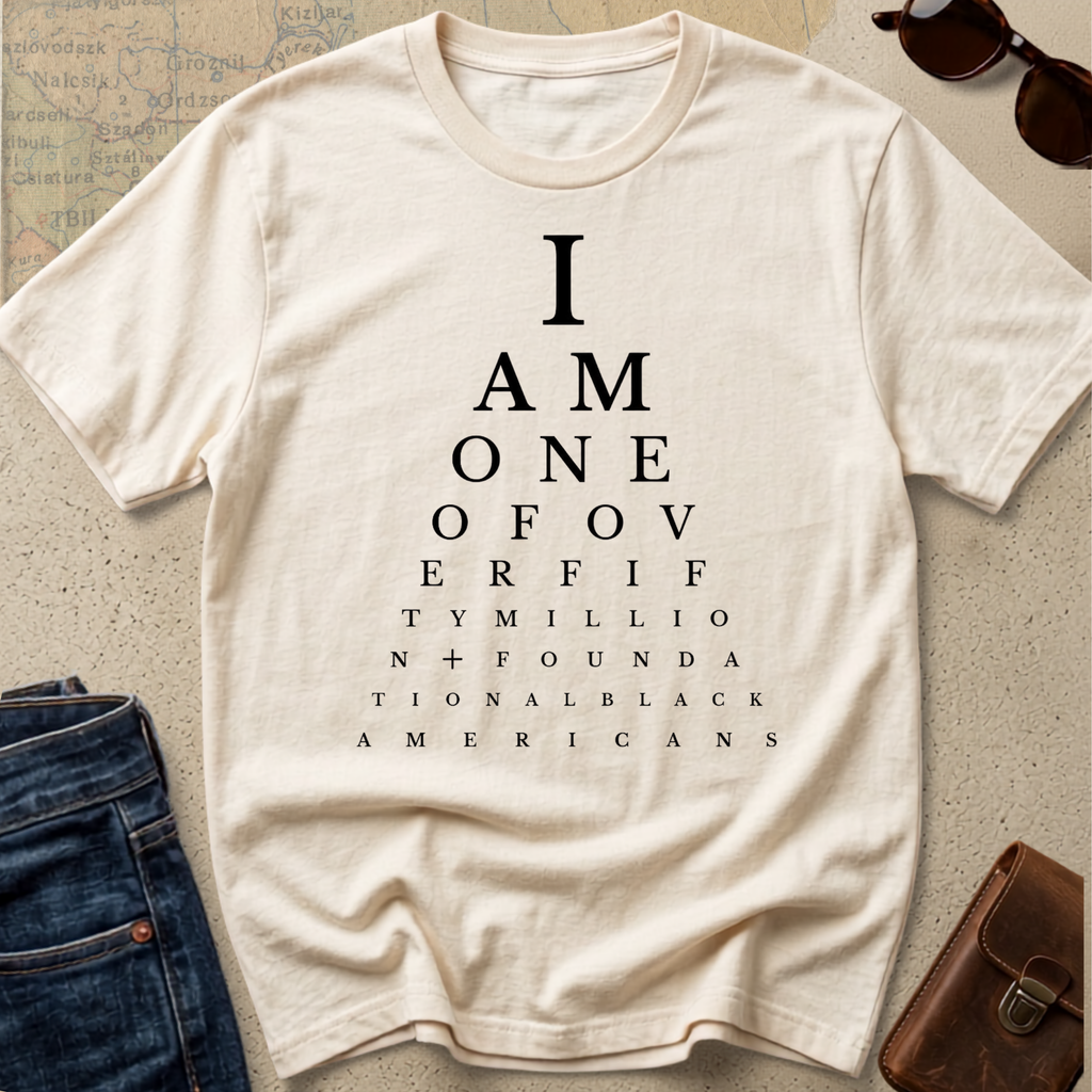 Eye Chart 'I Am One of O' T-Shirt — Optical Graphic Tee