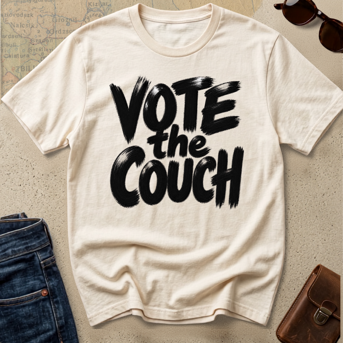 Vote the Couch T-Shirt — Funny Political Tee