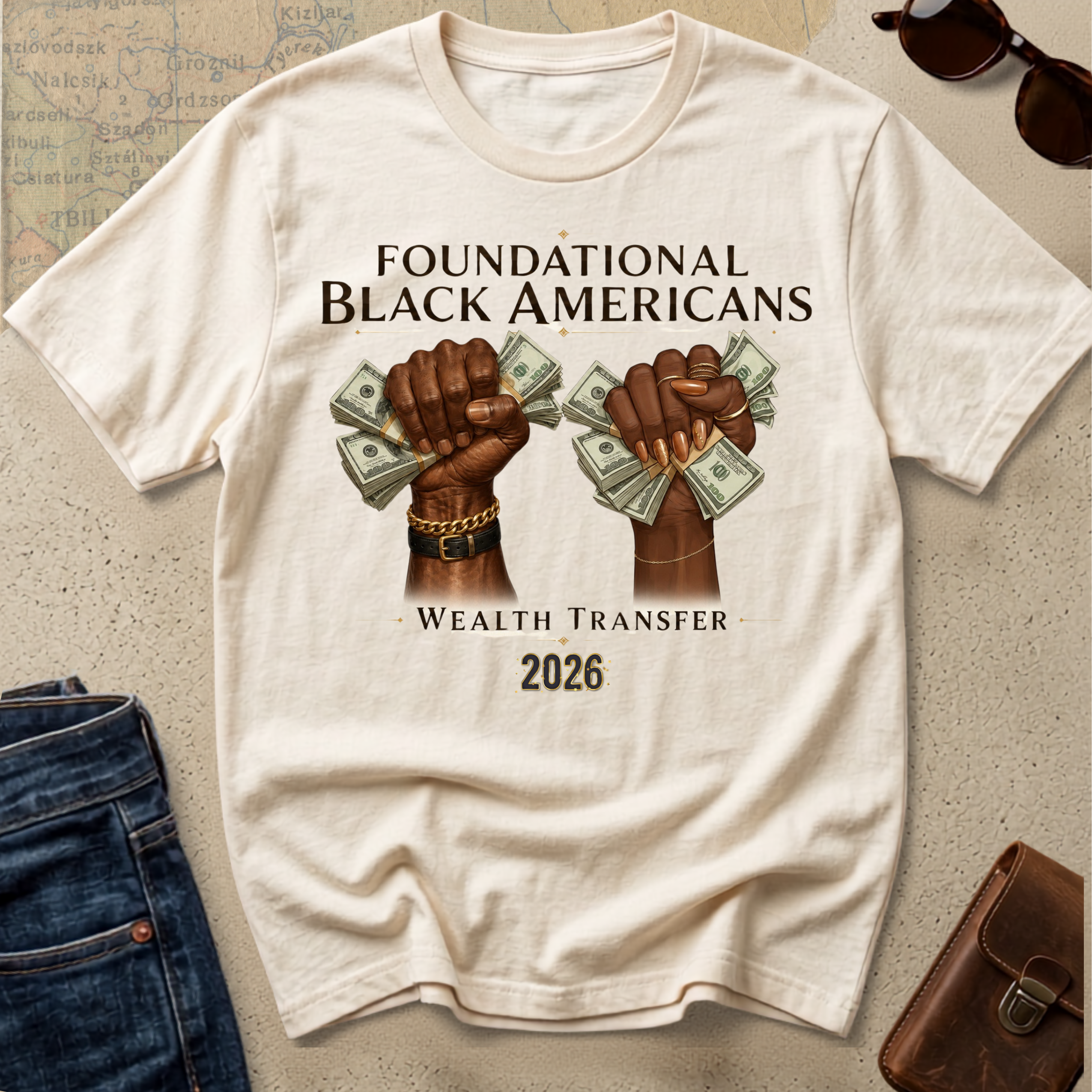 Wealth Transfer 2026 Tee — Money Fist Graphic T-Shirt
