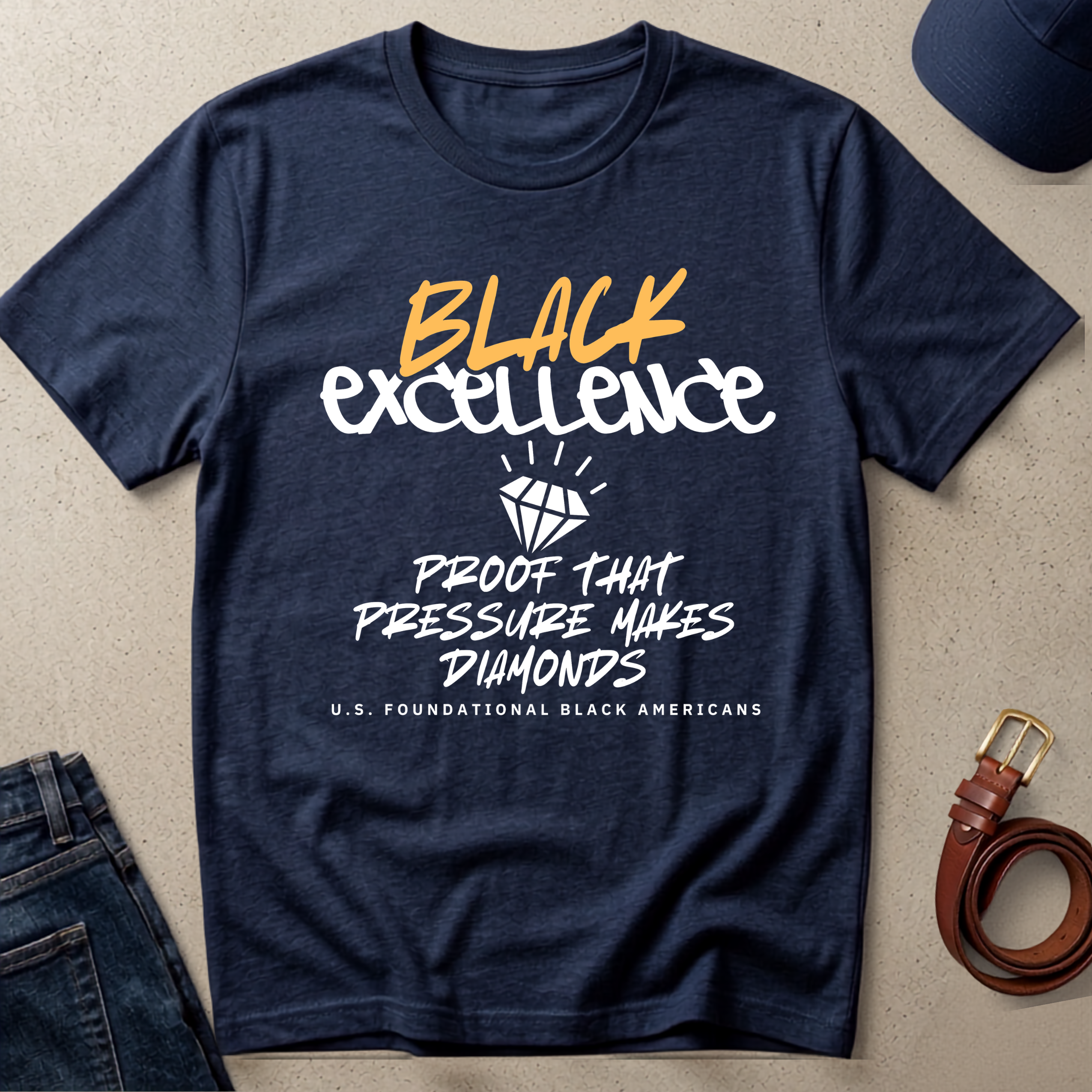 Proof of Pressure T-Shirt - Foundational Black Americans