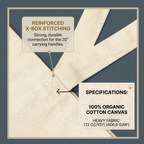 'Validated' Tote Bag - Cotton Canvas Tote