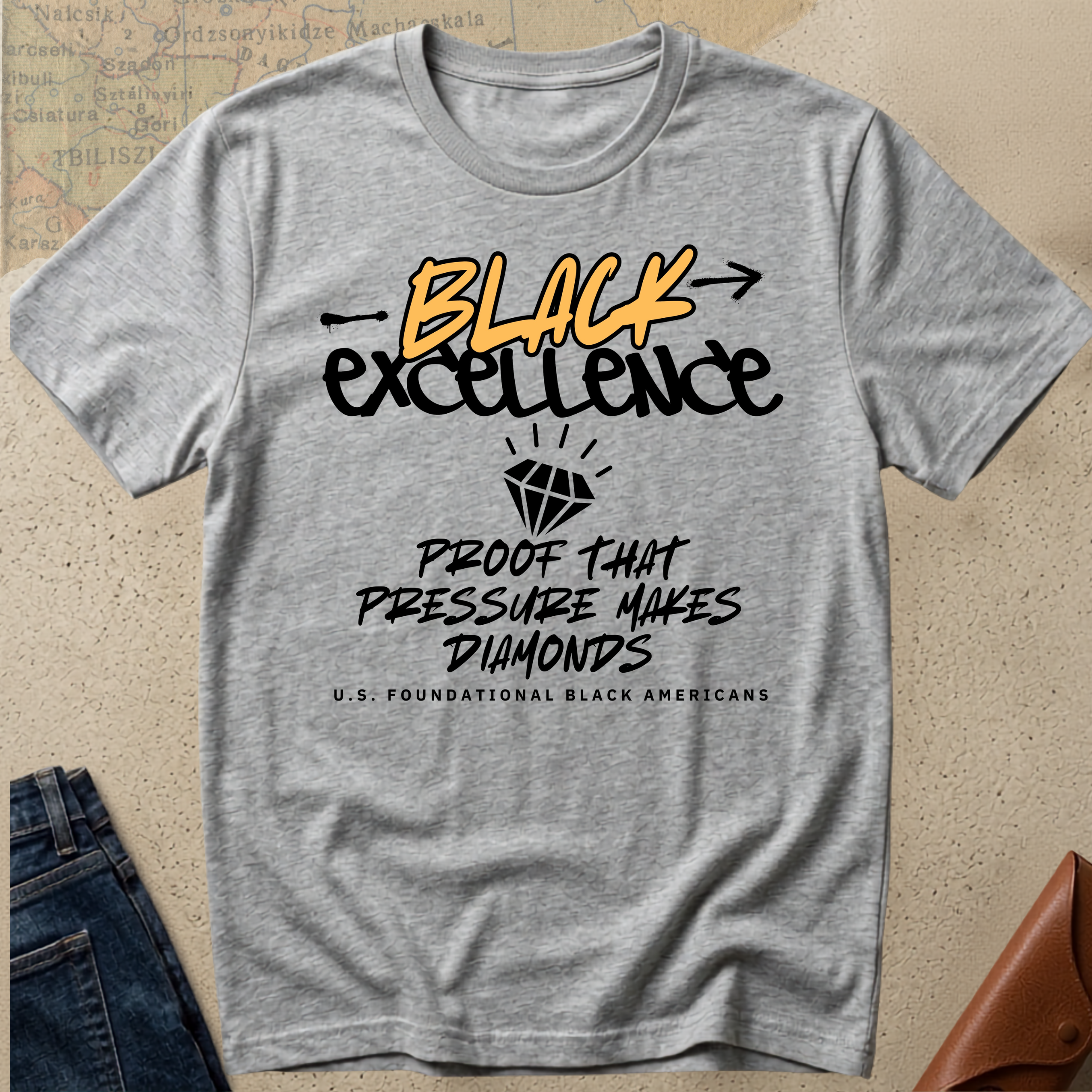 Proof of Pressure T-Shirt - Foundational Black Americans