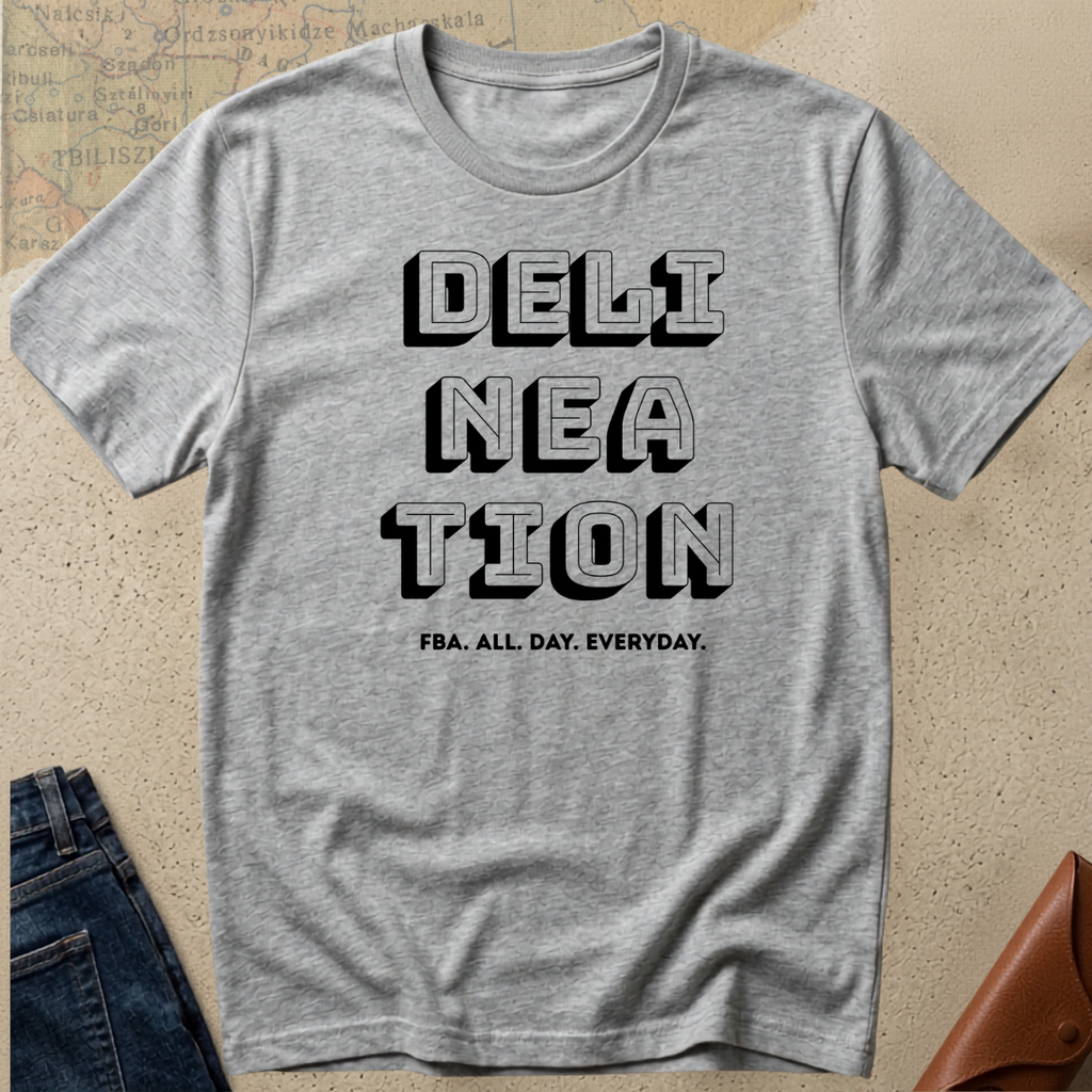 Delineation Graphic Tee.