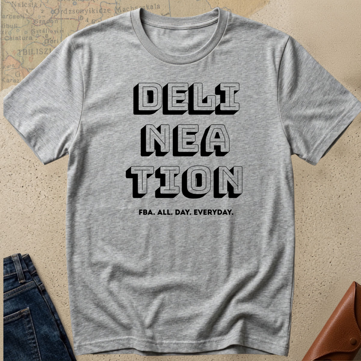 Delineation Graphic Tee.