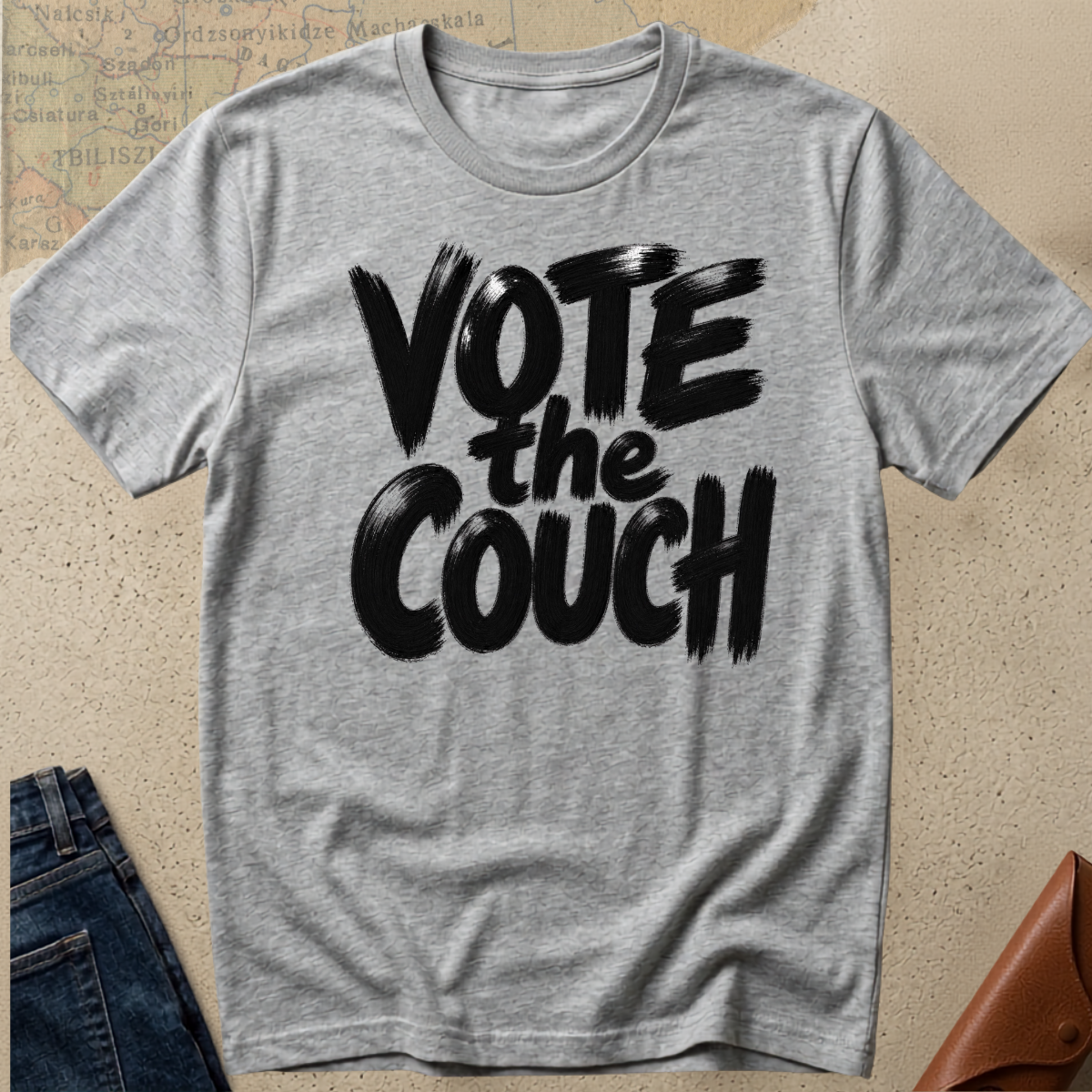 Vote the Couch T-Shirt — Funny Political Tee