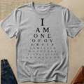 Eye Chart 'I Am One of O' T-Shirt — Optical Graphic Tee