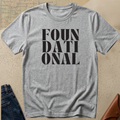'Foundational' Graphic T‑Shirt