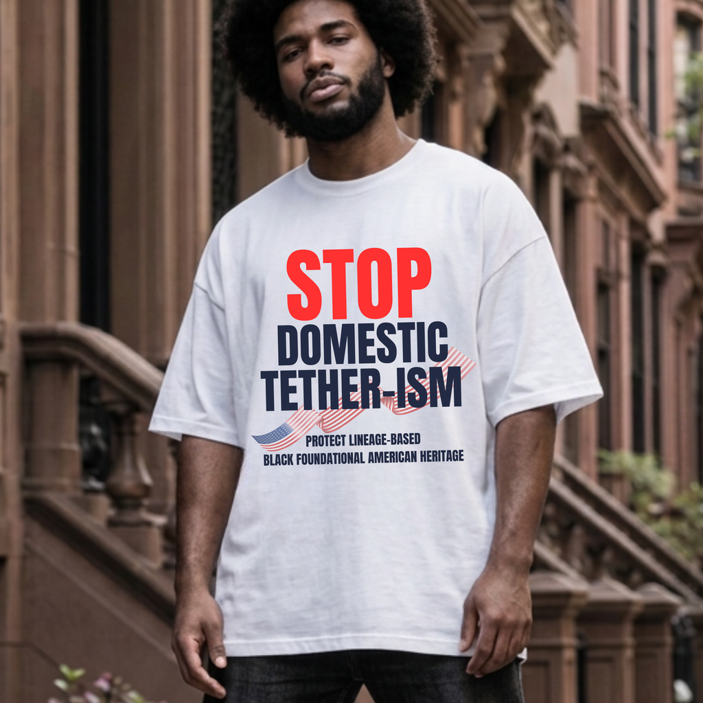 Stop Domestic Tether-ism T-Shirt