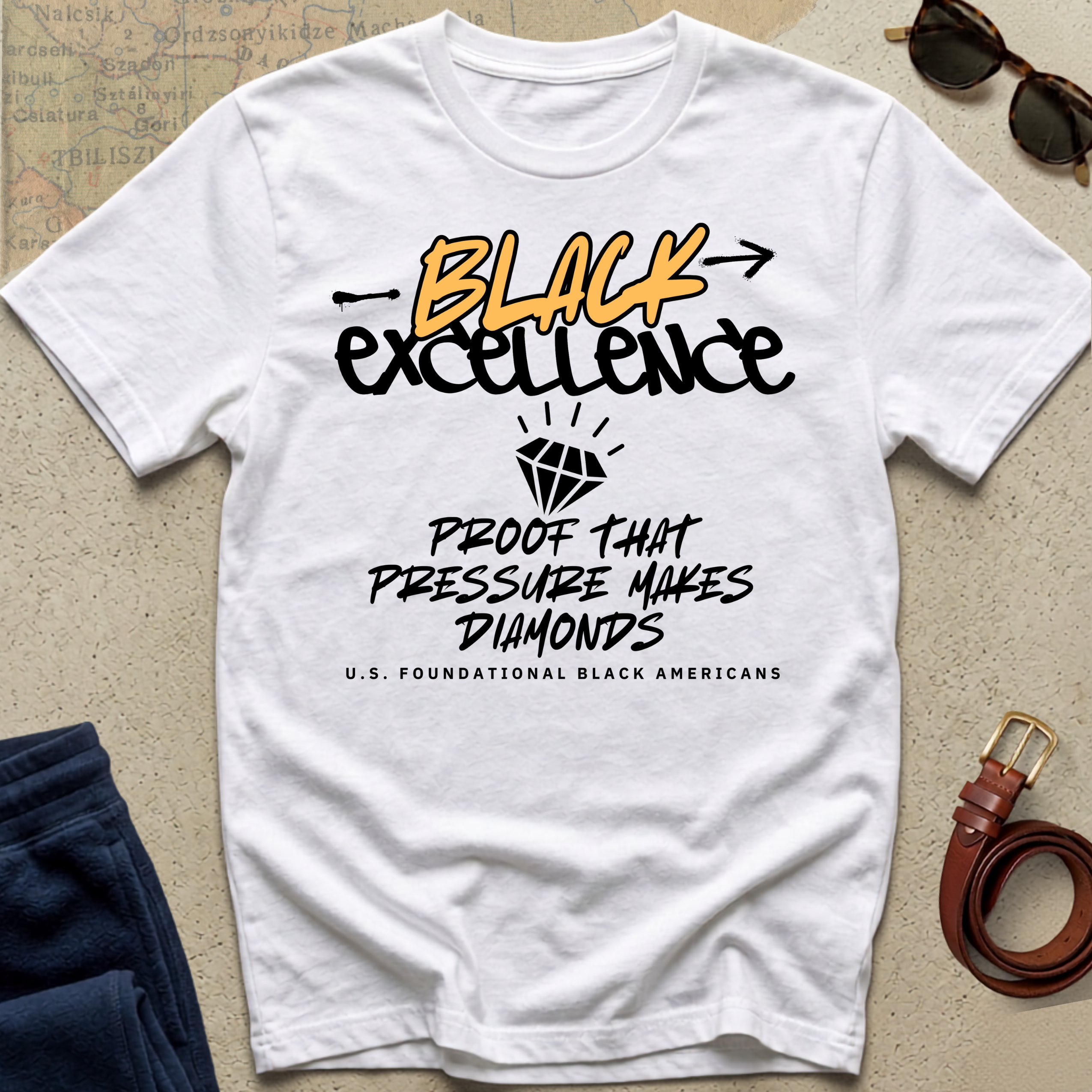 Proof of Pressure T-Shirt - Foundational Black Americans