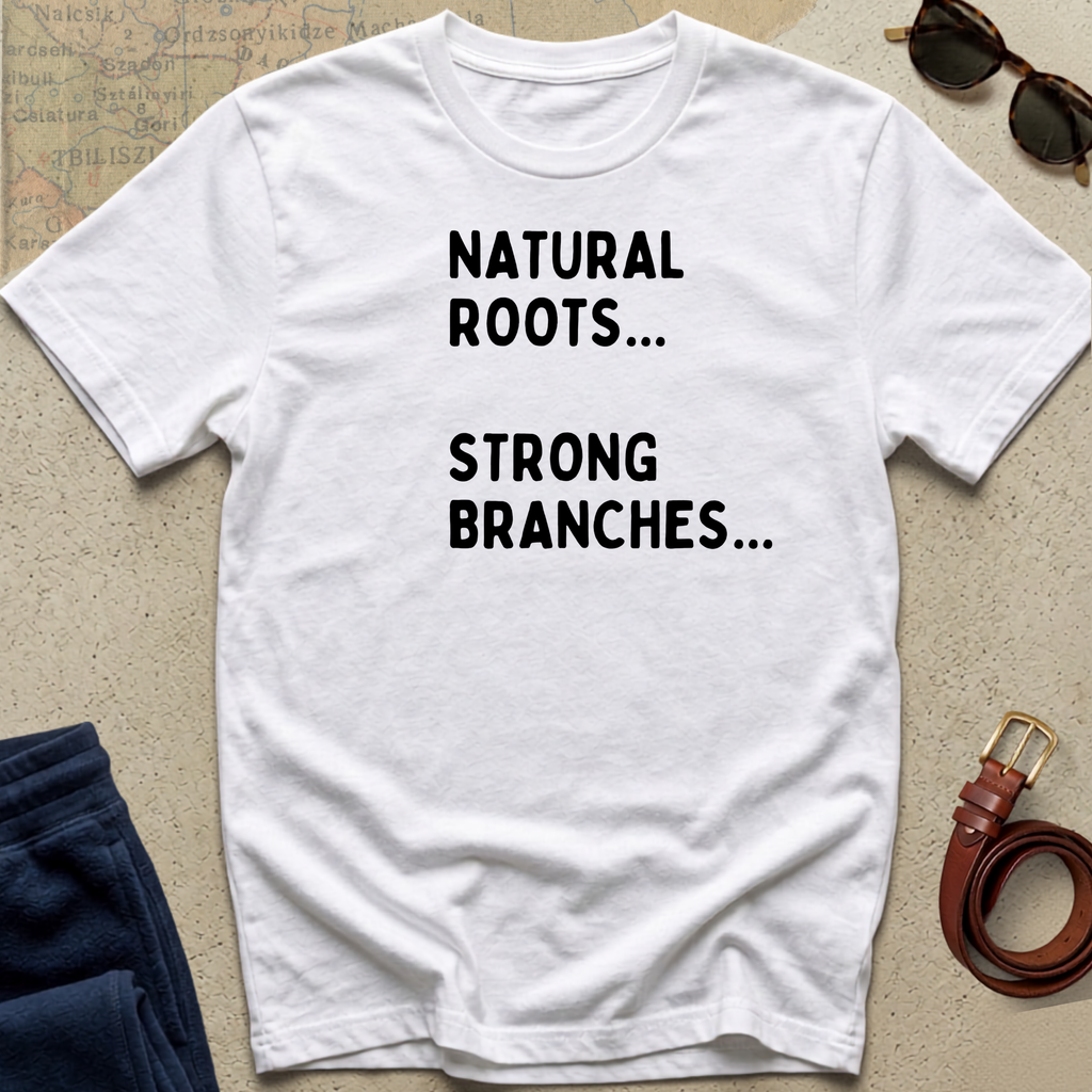 "Natural Roots... Strong Branches" T-Shirt