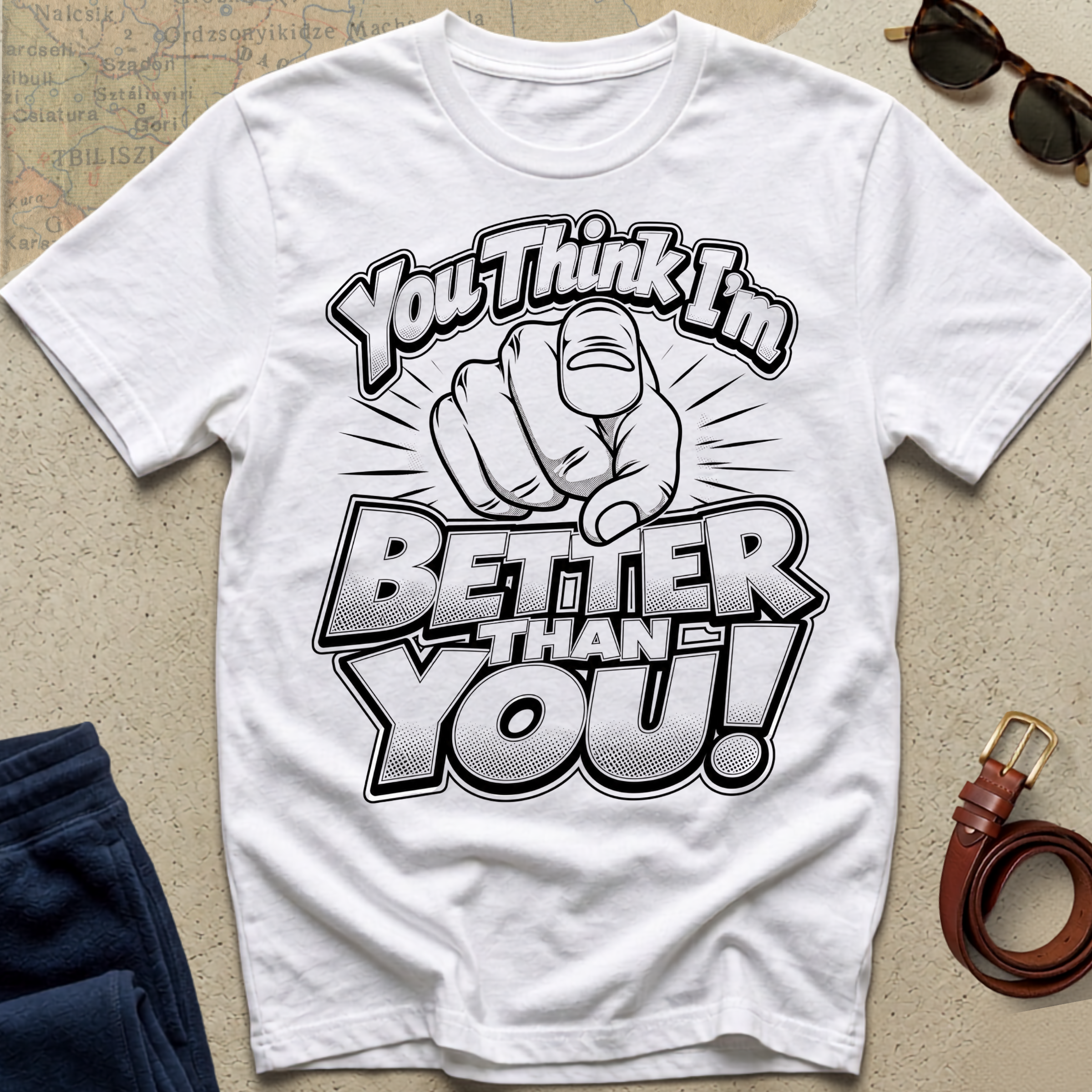 'You Think I'm Better Than You' T-Shirt - Foundational Black American Shirt