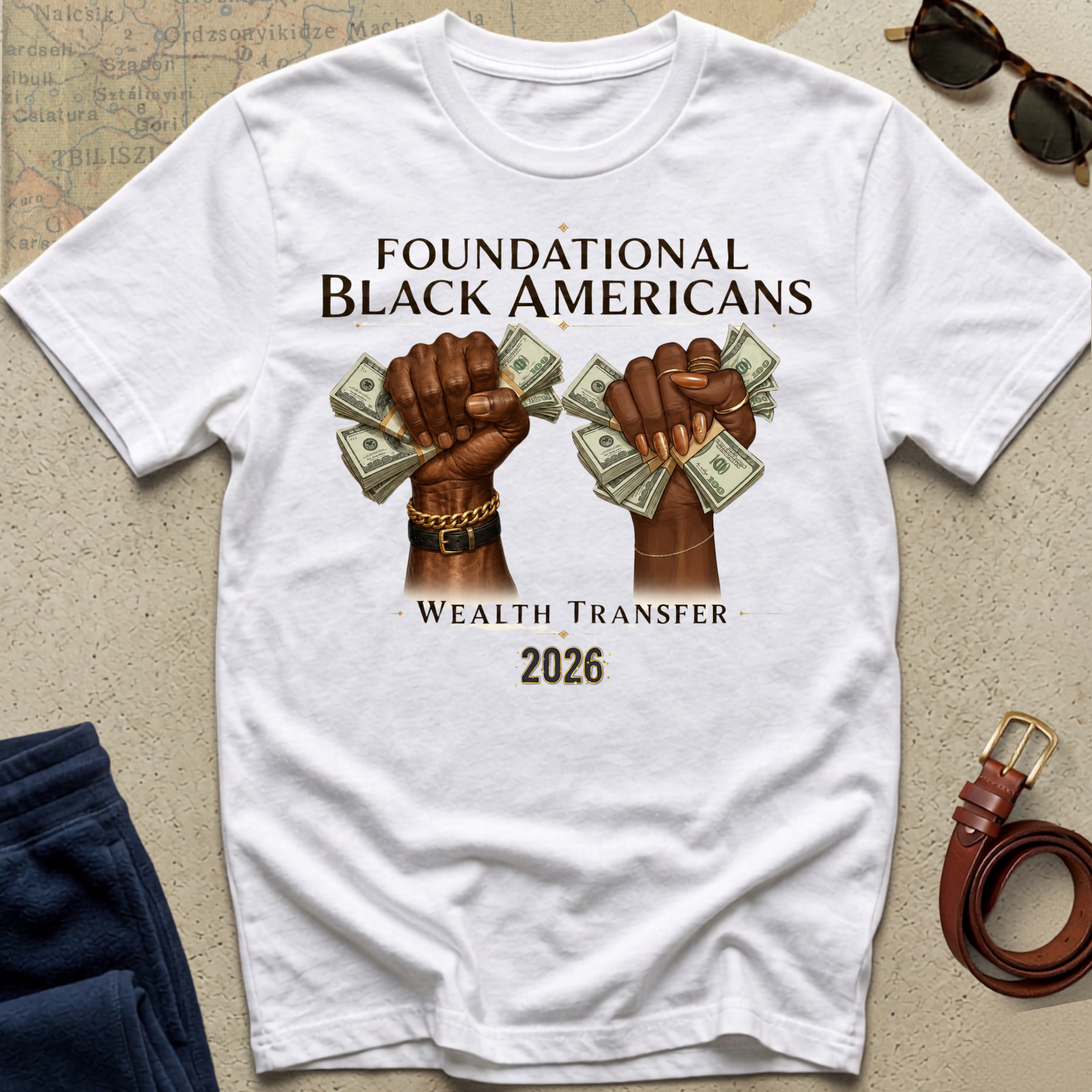 Wealth Transfer 2026 Tee — Money Fist Graphic T-Shirt