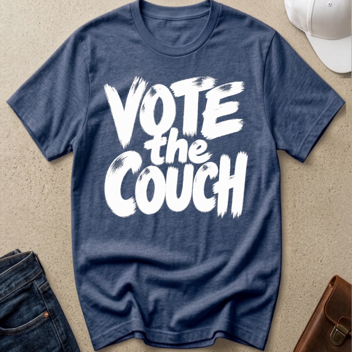 Vote the Couch T-Shirt — Funny Political Tee