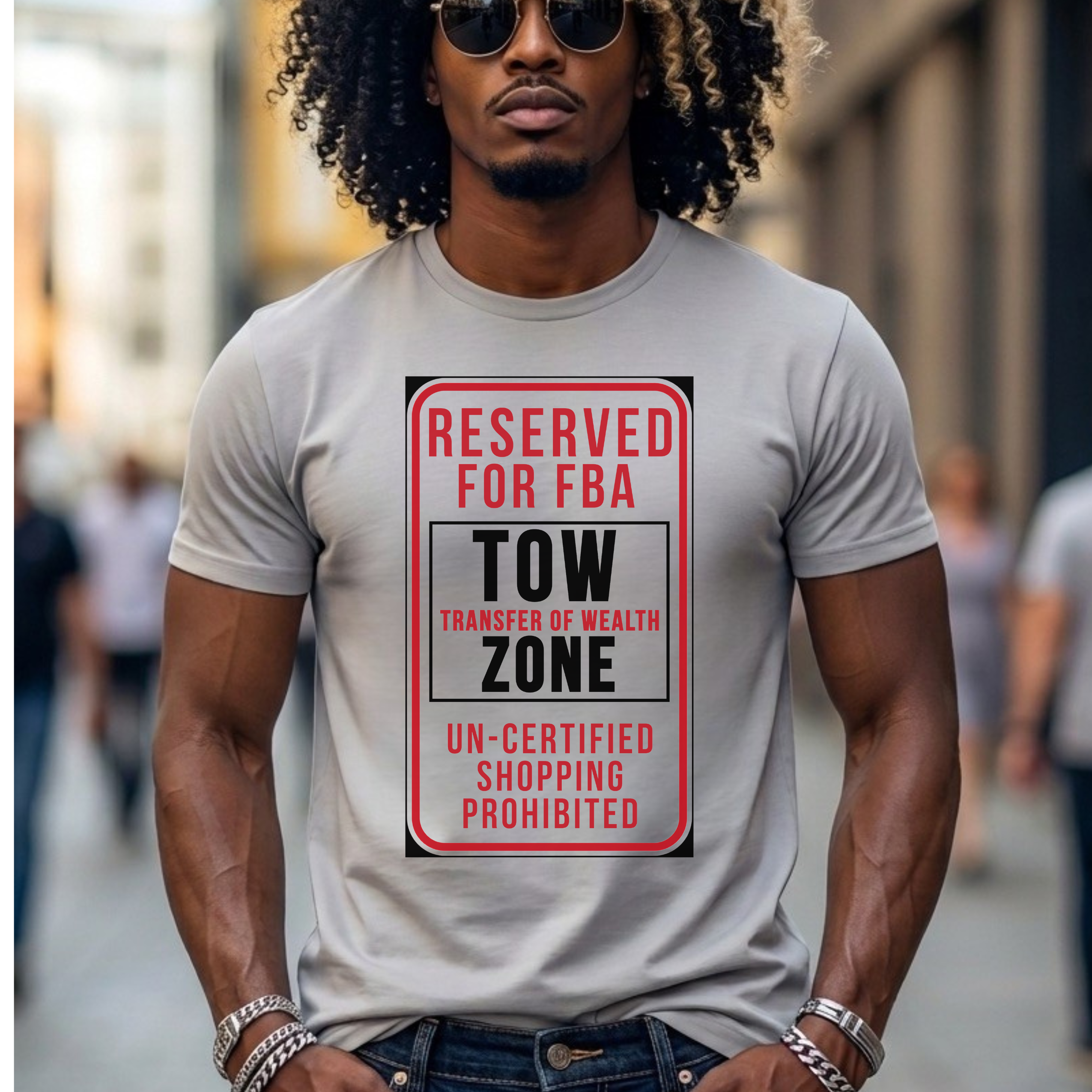 "Transfer of Wealth Zone" Statement Tee