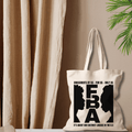FBA Silhouette Cotton Tote — "Grassroots By Us" Eco Canvas Tote