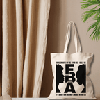 FBA Silhouette Cotton Tote — "Grassroots By Us" Eco Canvas Tote