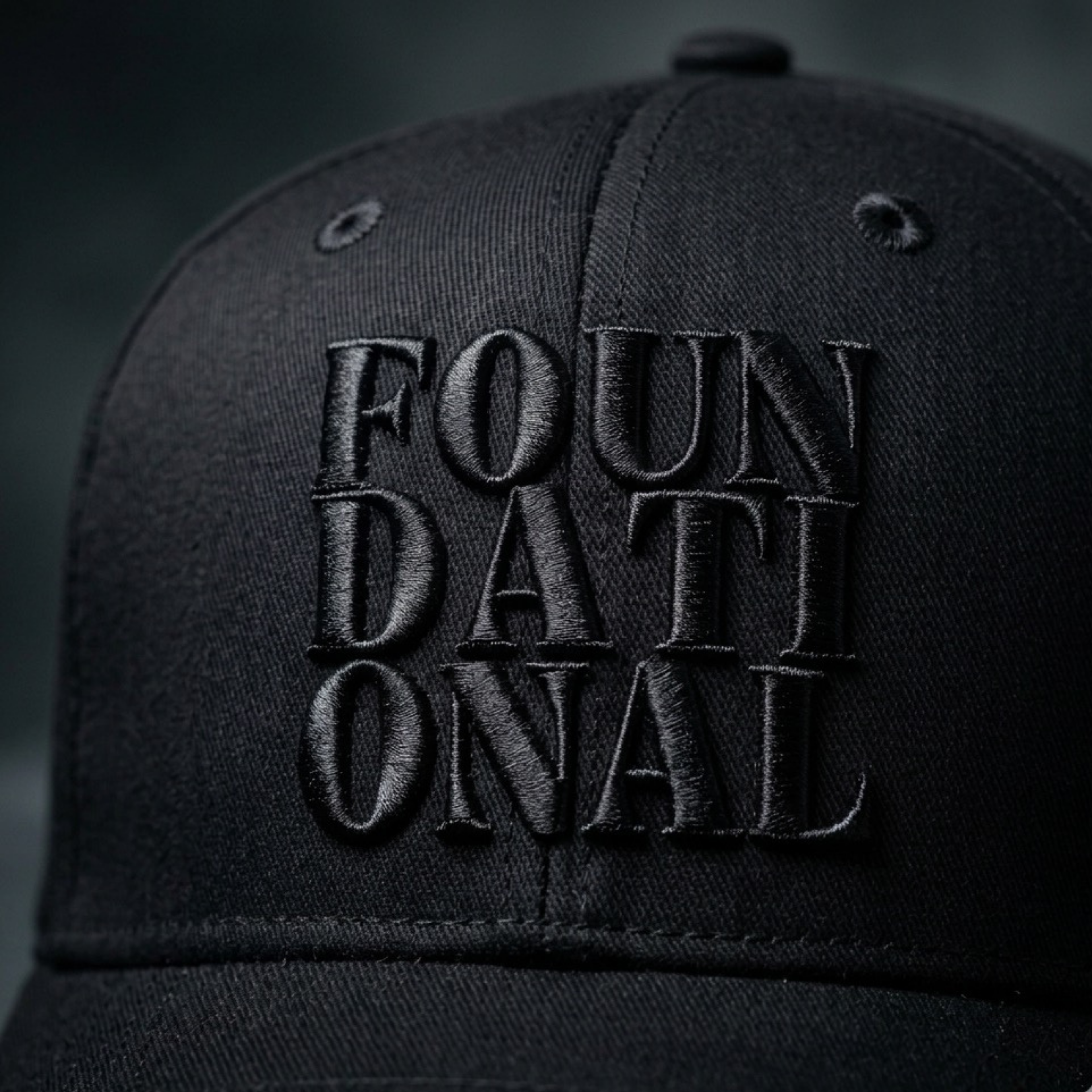 Stacked Foundational Embroidered Cap — Classic Baseball Hat